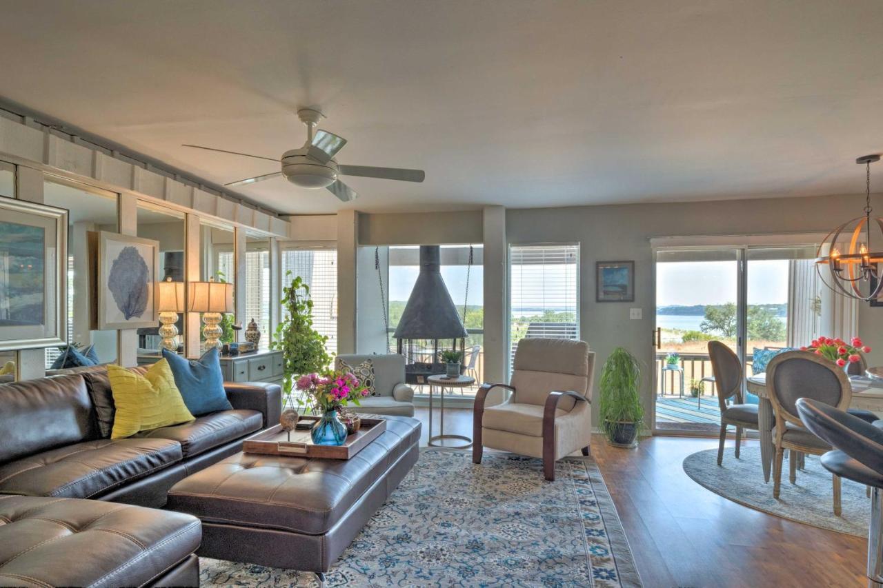 Waterfront Lake Travis Home With Pool Access! Point Venture Dış mekan fotoğraf